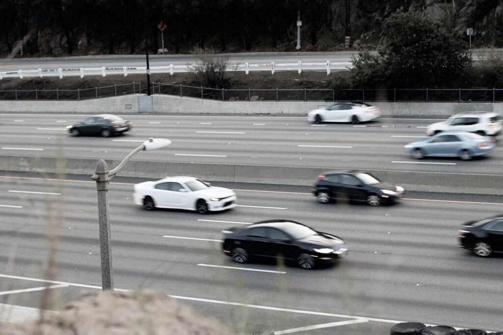 Las Vegas, NV - I-15 Scene of Injury Wreck near Lake Mead Blvd