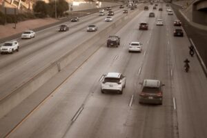  Las Vegas, NV - Car Wreck Ends in Injuries on I-215 near Exit 43